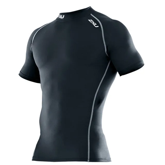 2XU Compression Short Sleeve Top Mens | Black