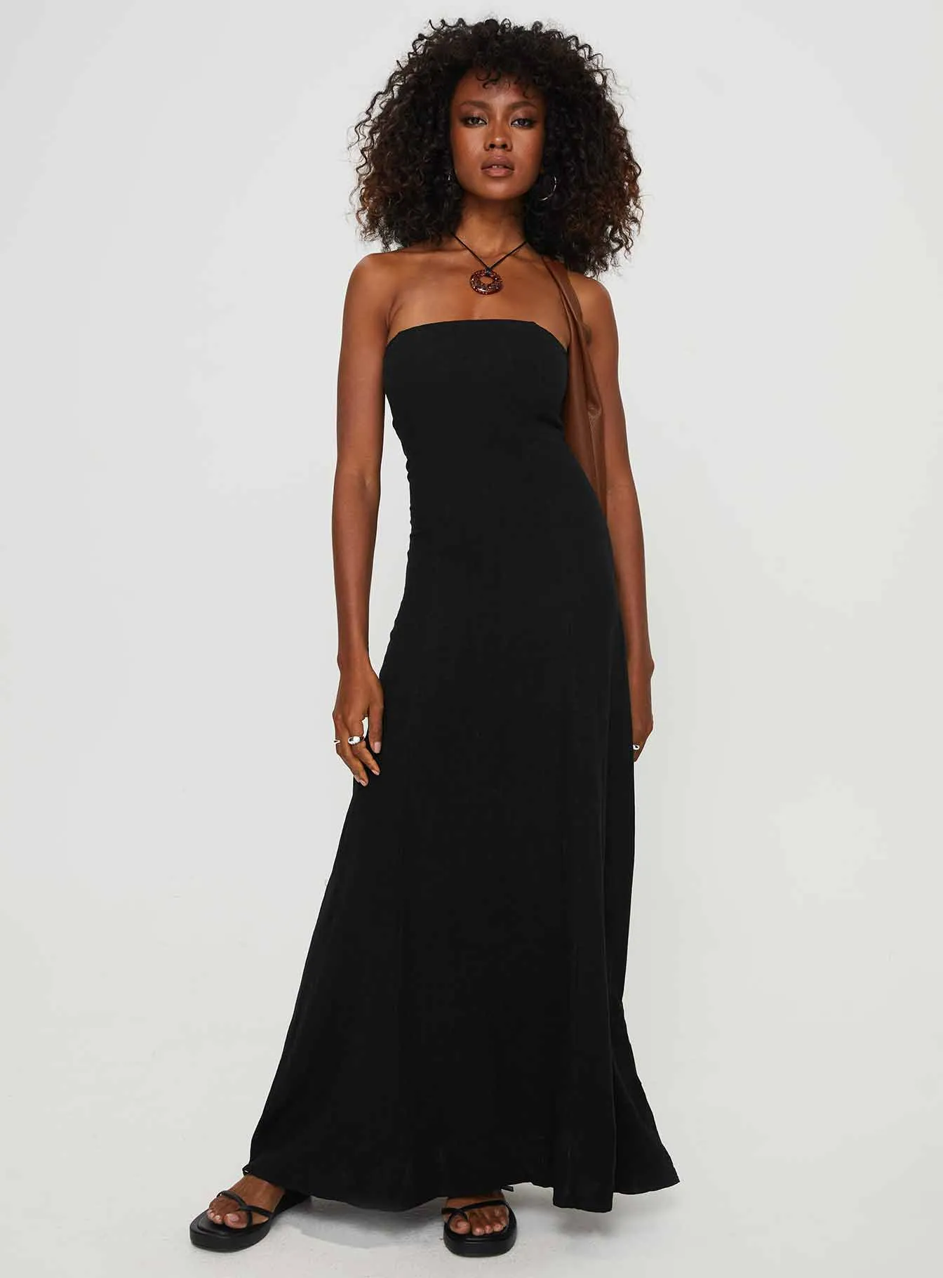 4eva Maxi Dress Black