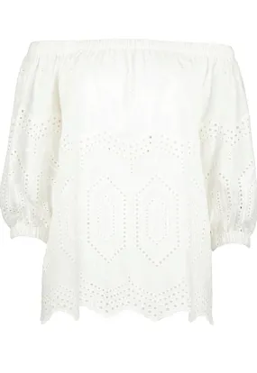 Bishop & Young - Summer Fling Top Blanc