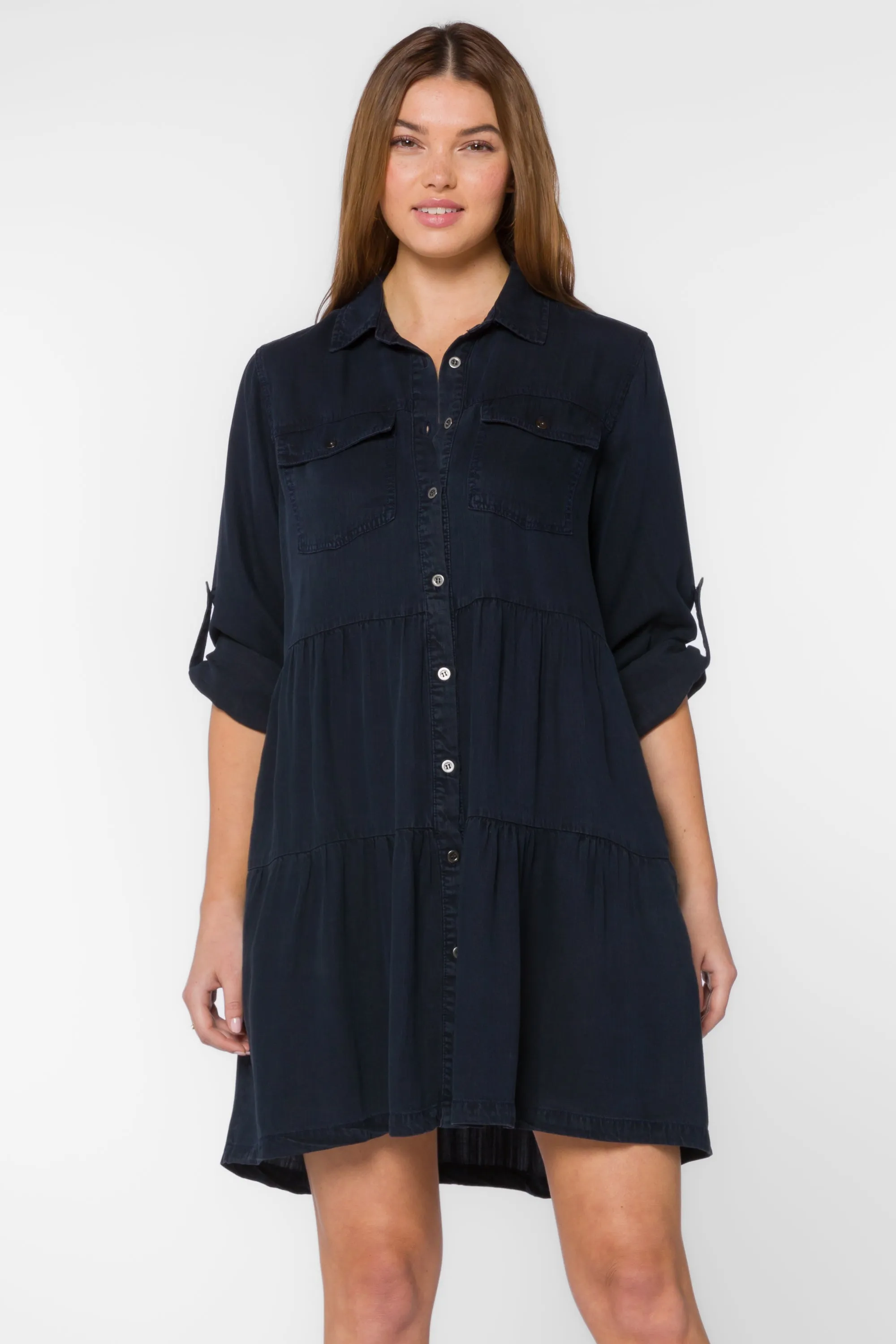 Bree Overdye Indigo Dress