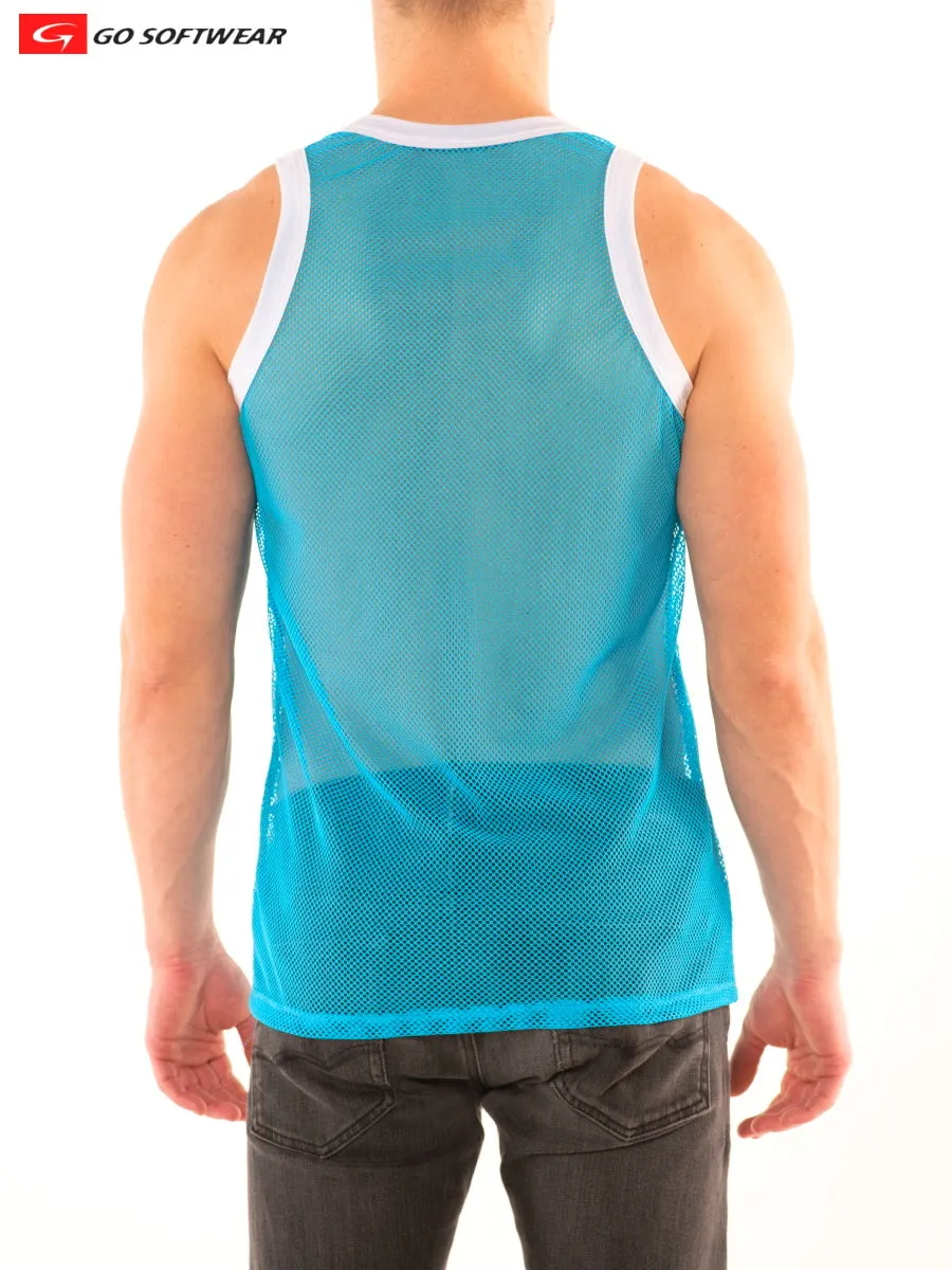 Cabana Mesh Tank Top