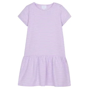 Chanel T-Shirt Dress - Lavender Stripe