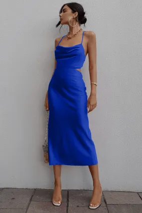 Charissa Slip Dress - Royal Blue