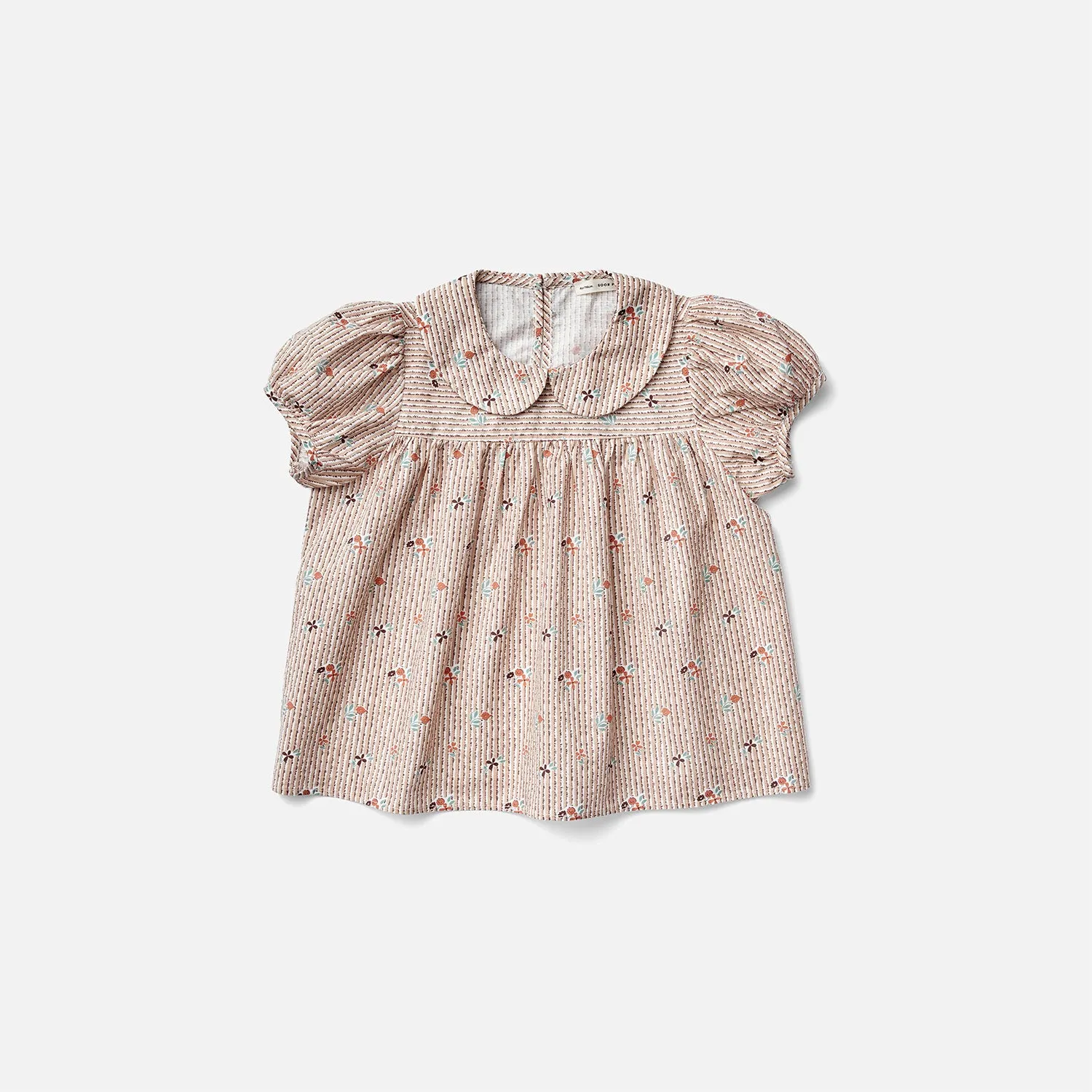 Cotton Nellie Blouse - Flower Ribbon