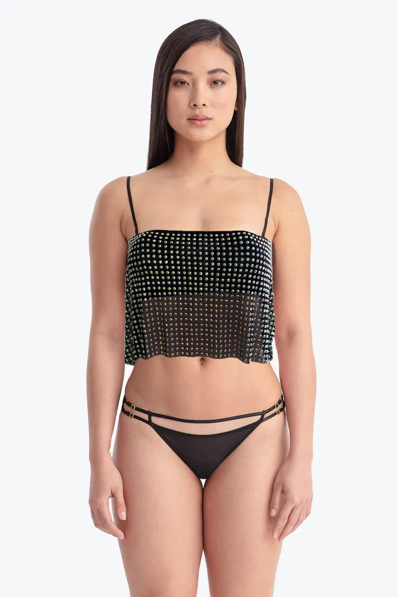 DEMI SPARKLES CROP TOP