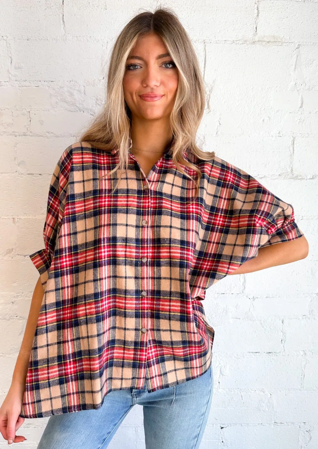 Favorite Flannel Top