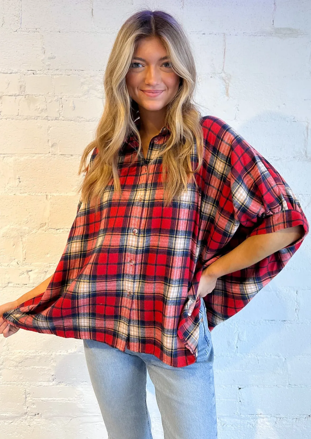 Favorite Flannel Top