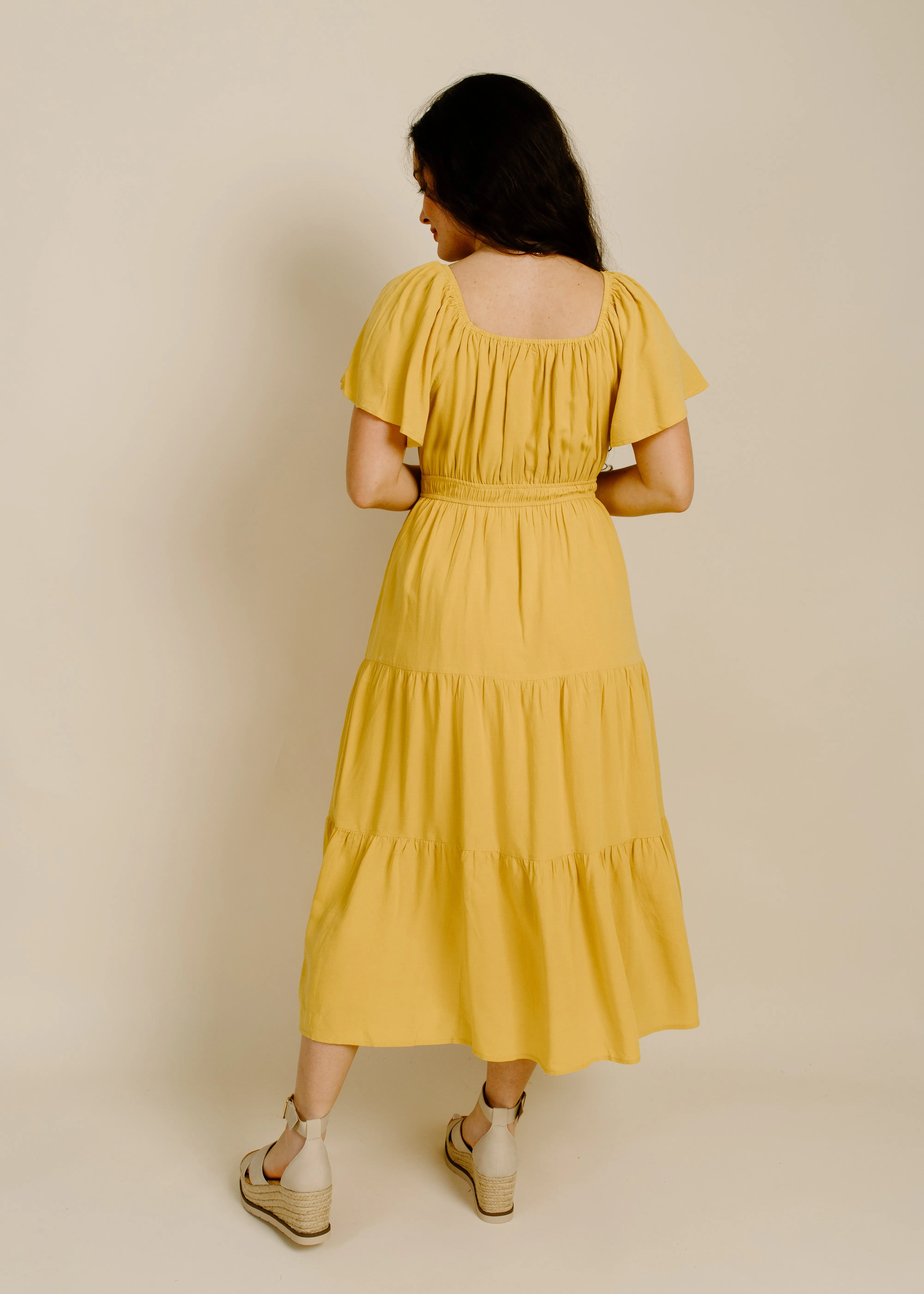 Golden Hour Midi Dress