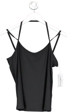 gymshark Black Elevate Strappy Tank Top UK S