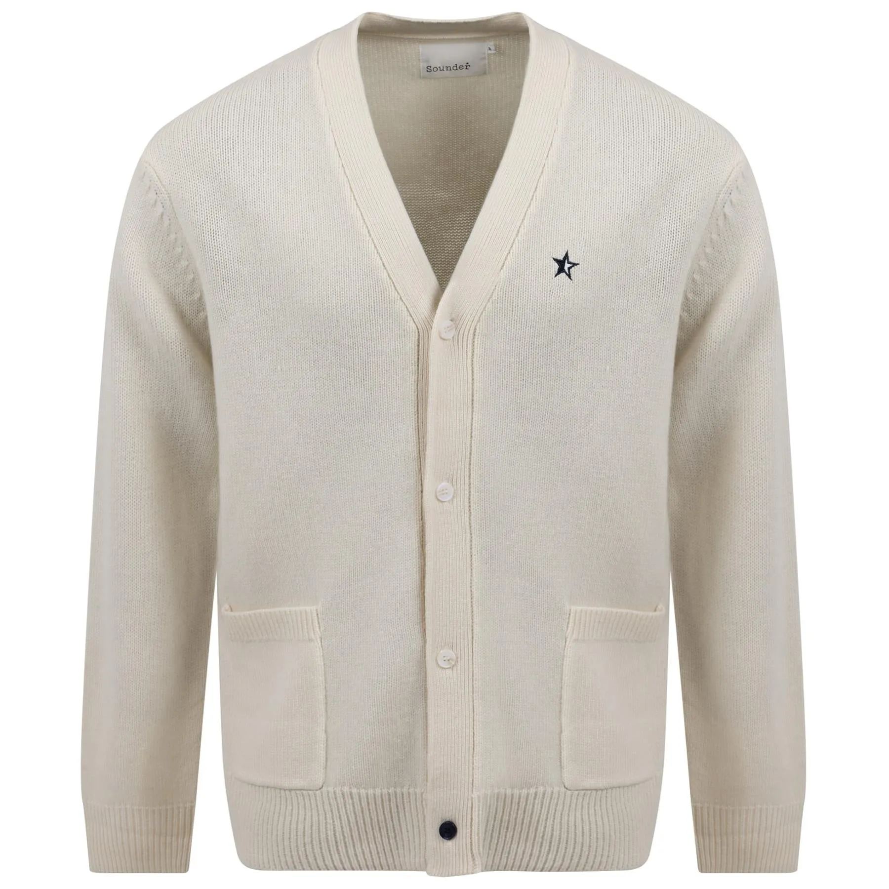 Hang Loose Hawk Cardigan Off White - 2024