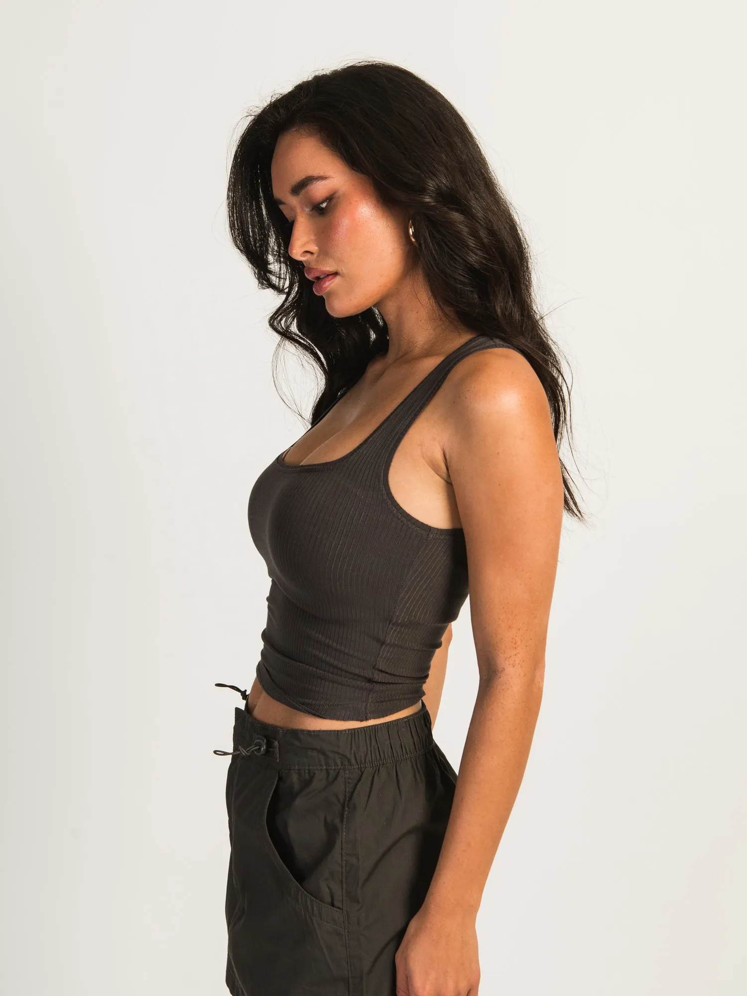 HARLOW LUCIE TANK - CHARCOAL