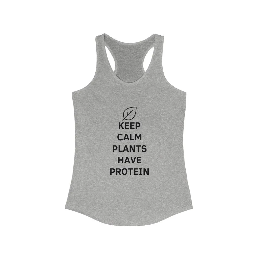 Keep Calm Women's Ideal Racerback Tank