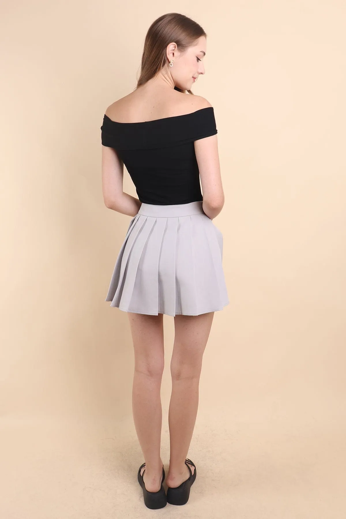 KERRA TWIST KNOT TOP IN BLACK