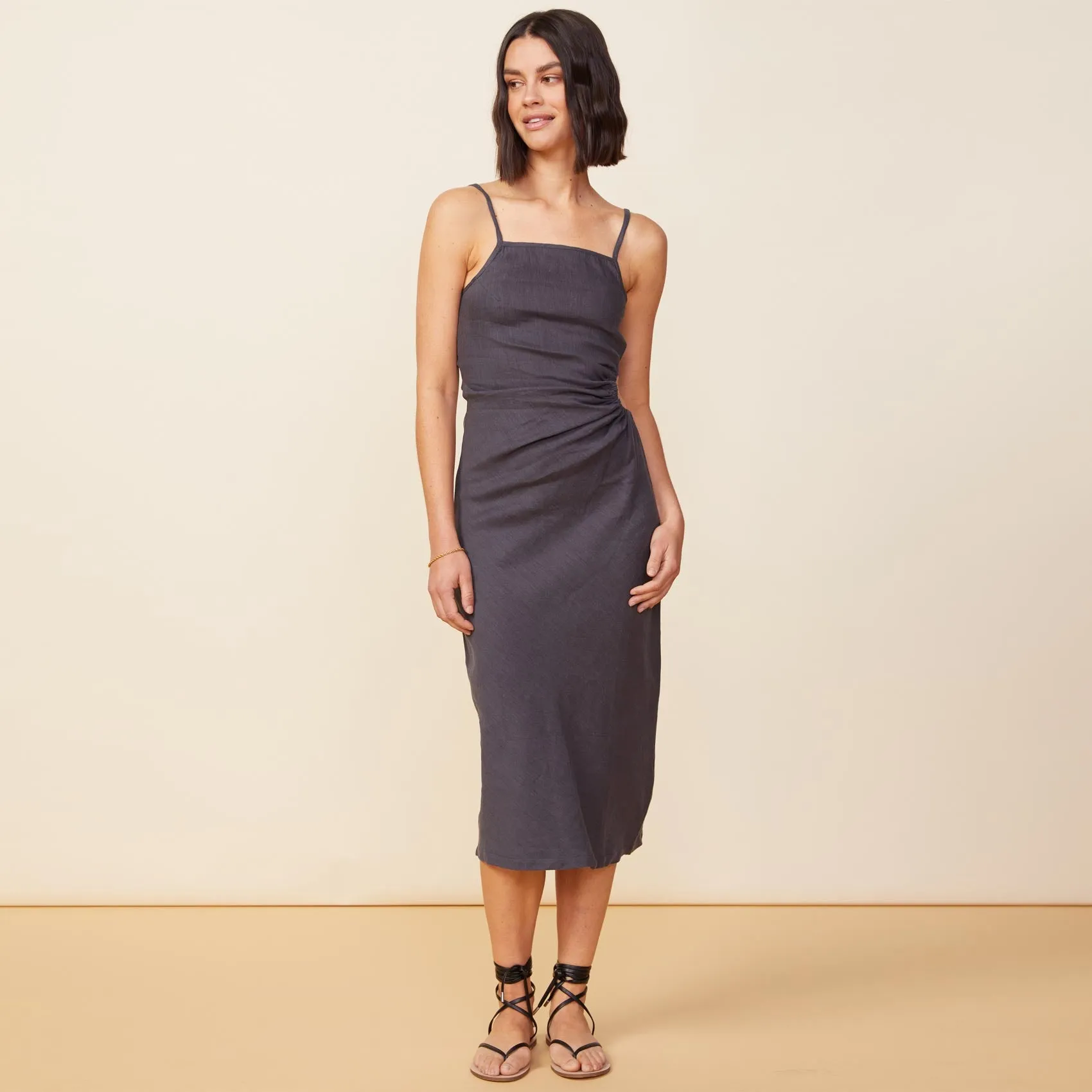 Linen Slip Dress