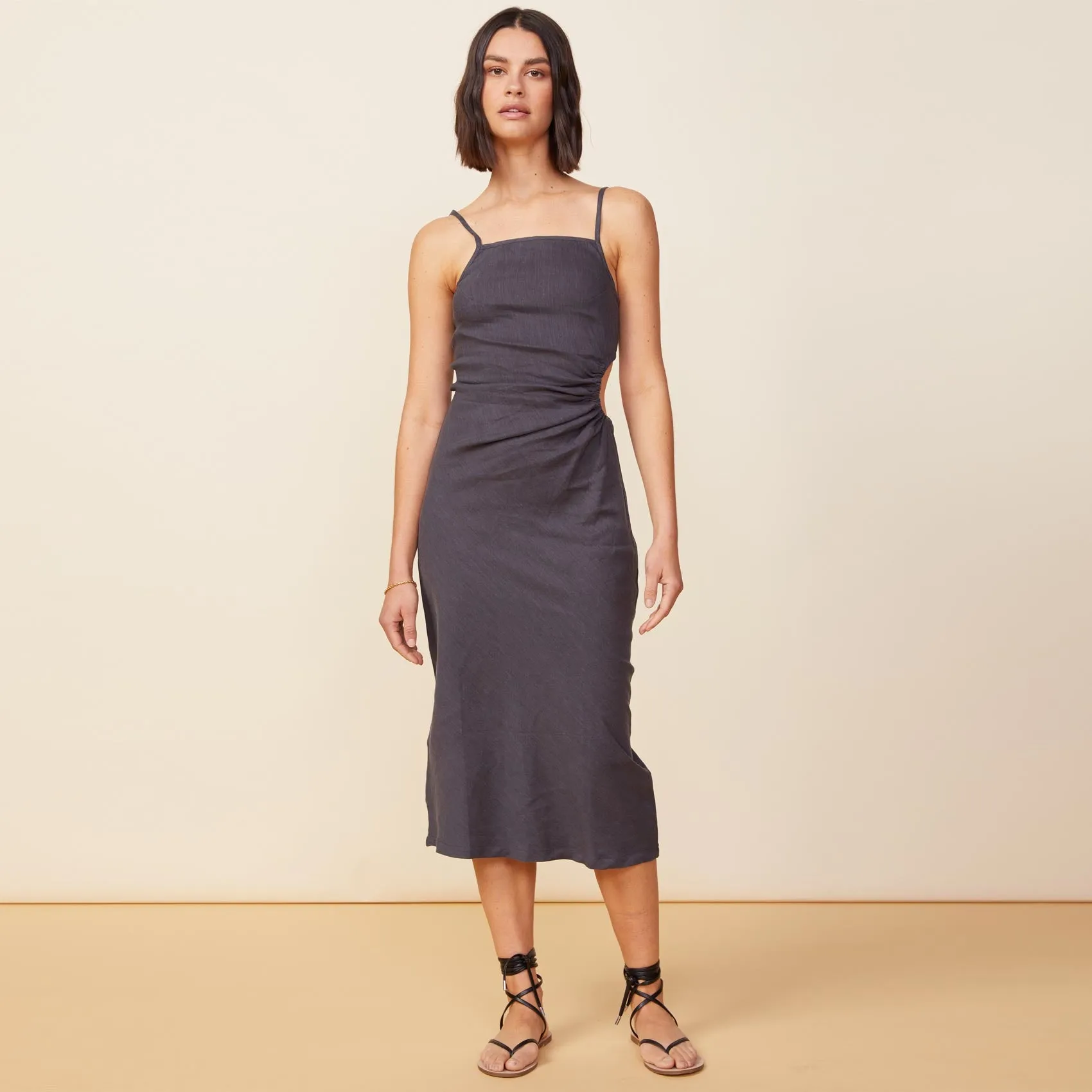 Linen Slip Dress