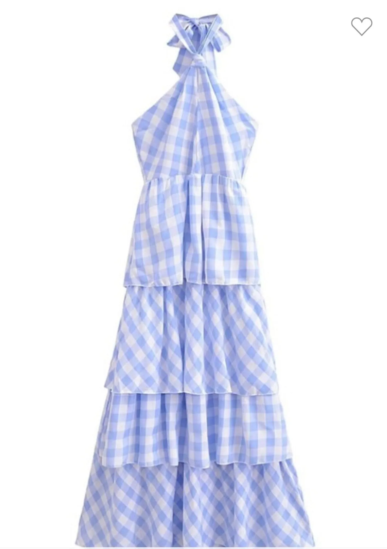 Lulu Gingham Maxi Dress