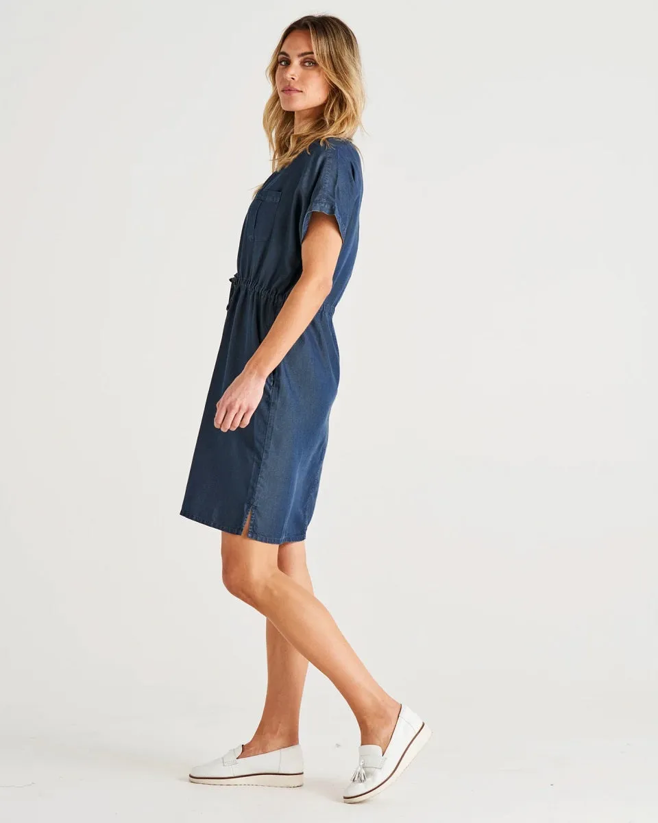 Lyocell Shirt Dress