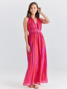 Minerva Halter Dress