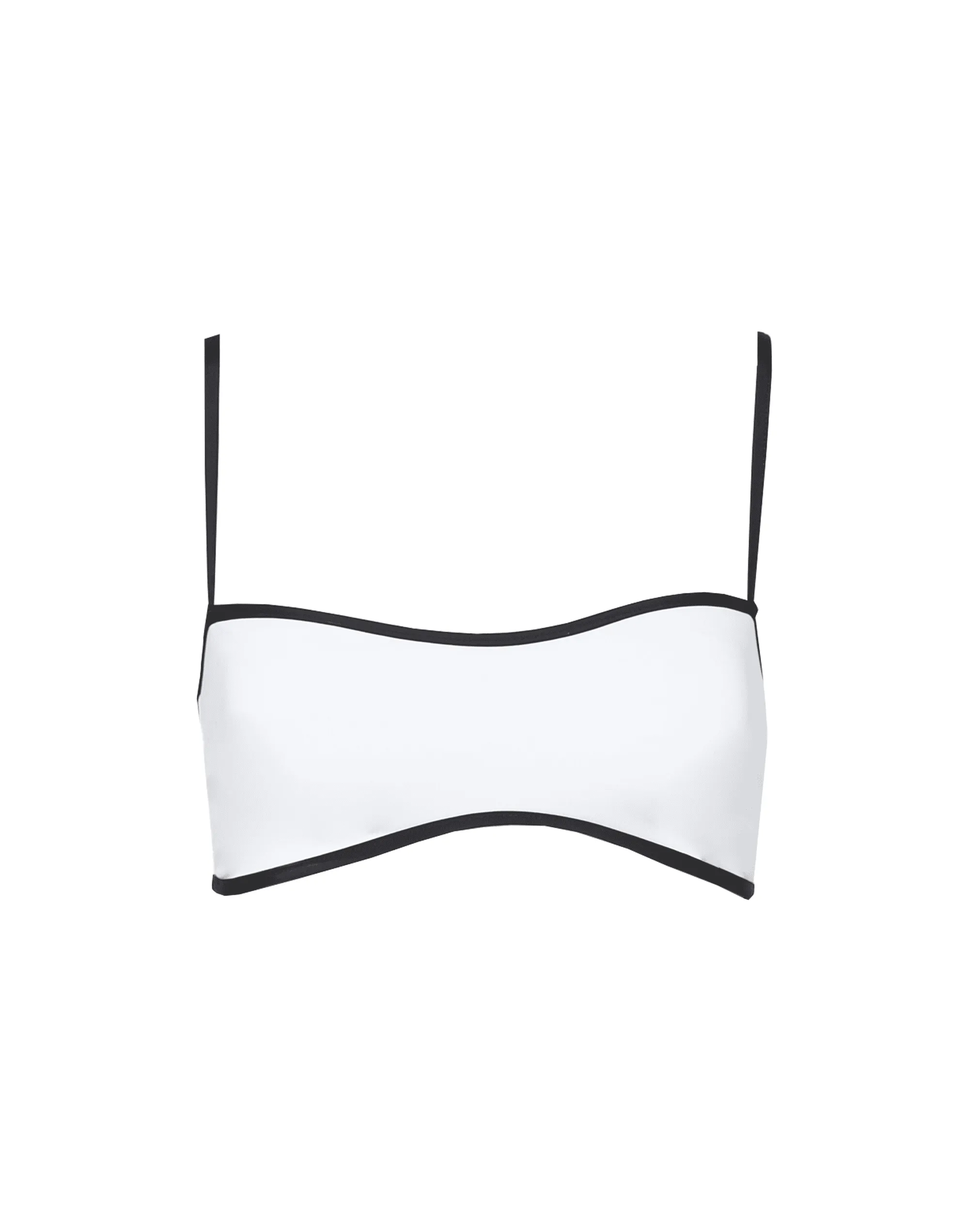 On Board Bikini Top (Black/White)