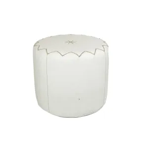 Pouf Dubai L Cervo White