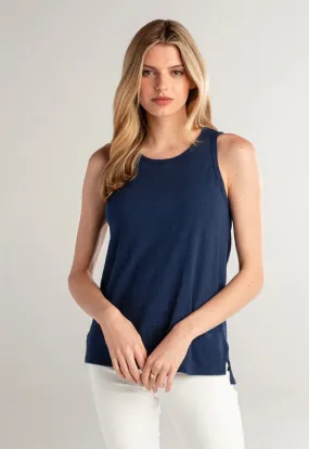 Red Haute - Crew Tank Navy