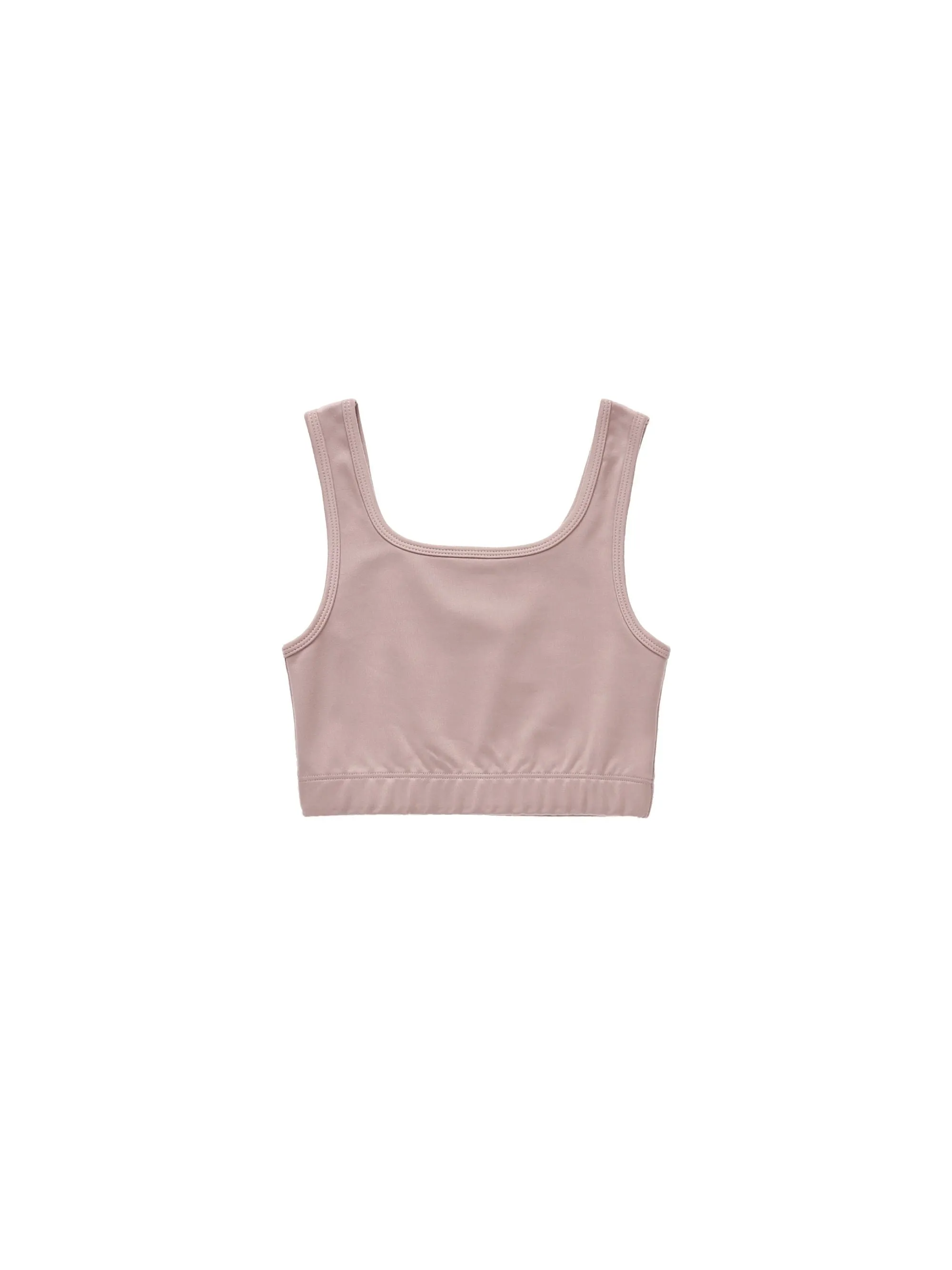 Rylee & Cru - Mauve Cropped Fitted Tank