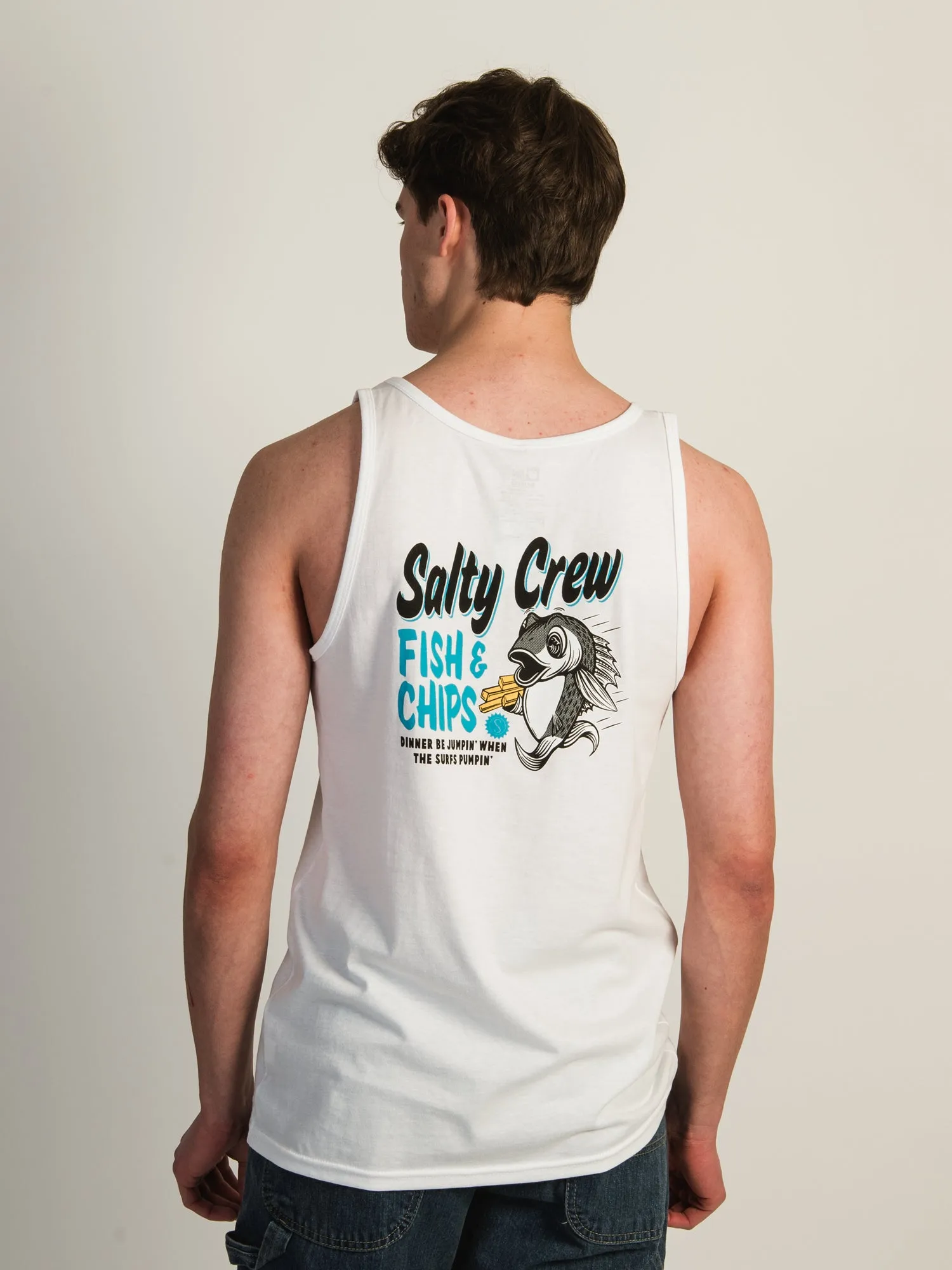 SALTY CREW FISH & CHIPS TANK TOP