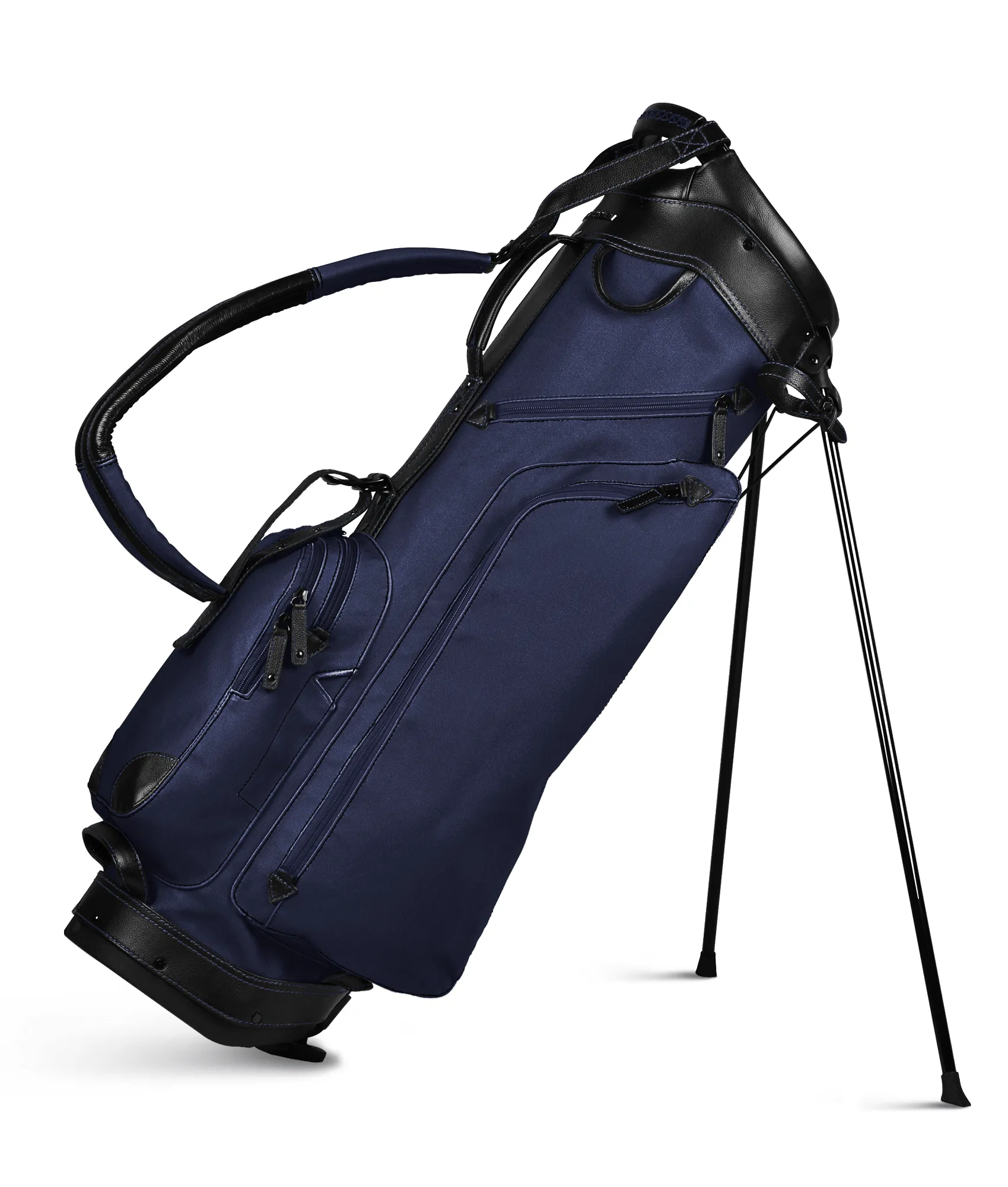 Sun Mountain Durable Canvas & Premium Leather Golf Carry Stand Bag