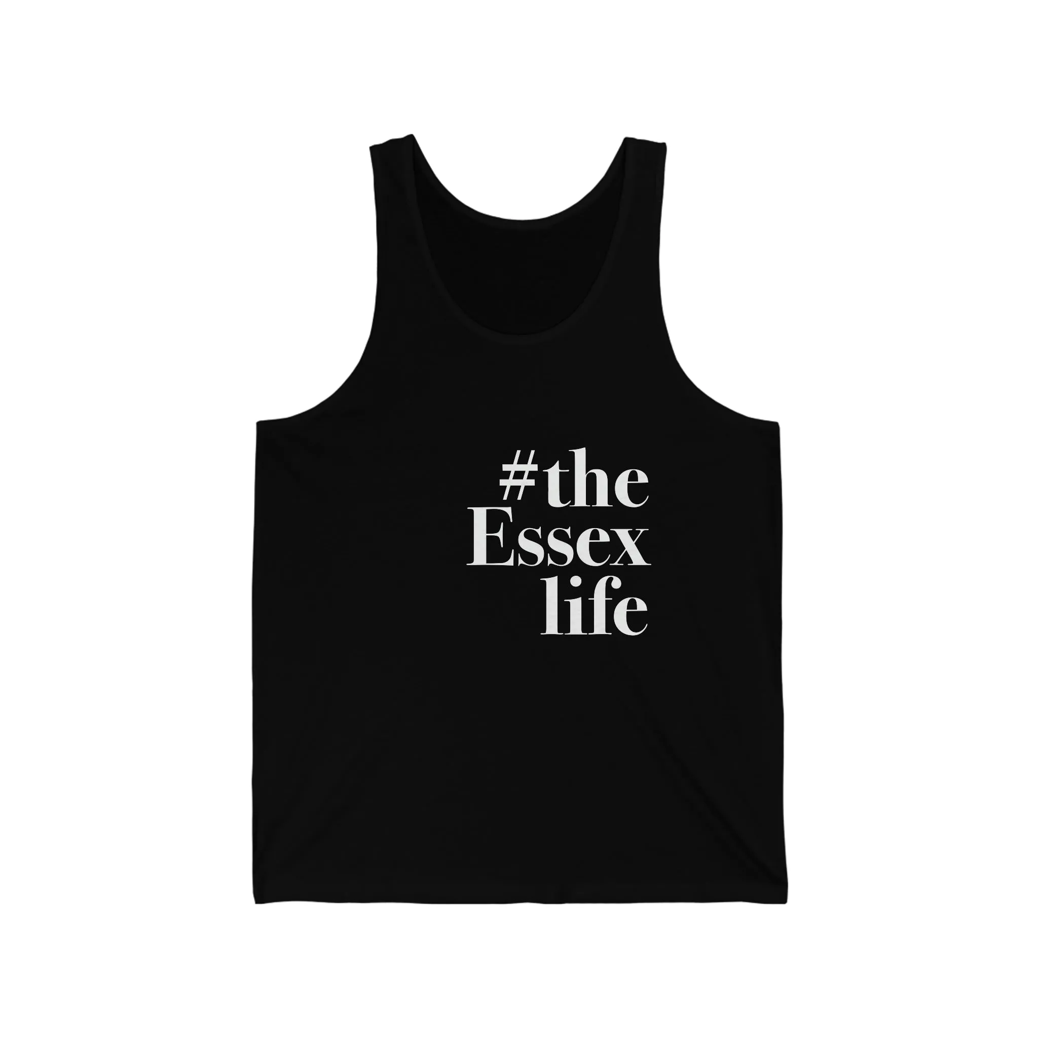 #theessexlife Unisex Jersey Tank