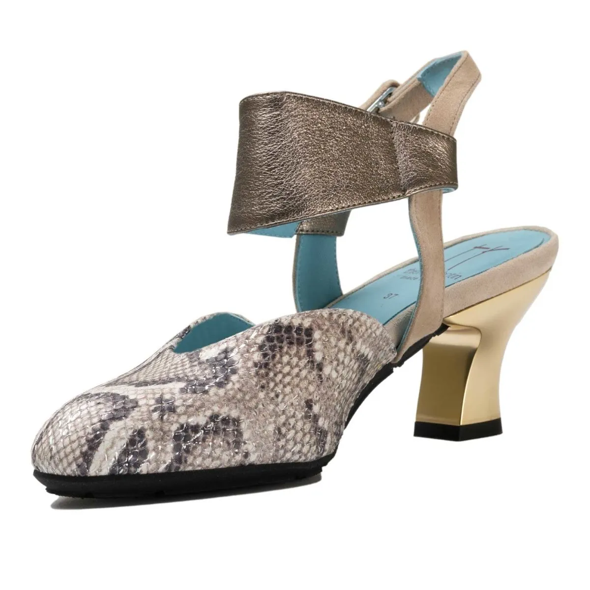 Thierry Rabotin Women's Draven Metallic/Snake Print